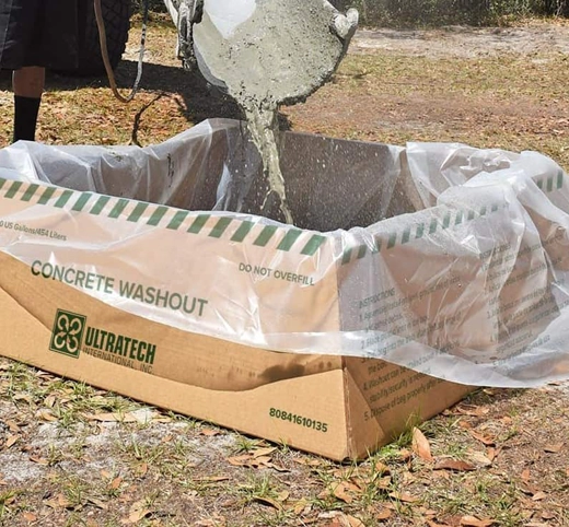 Economy-Concrete-Washout_Washing-Chute Economy-Concrete-Washout_Washing-Chute