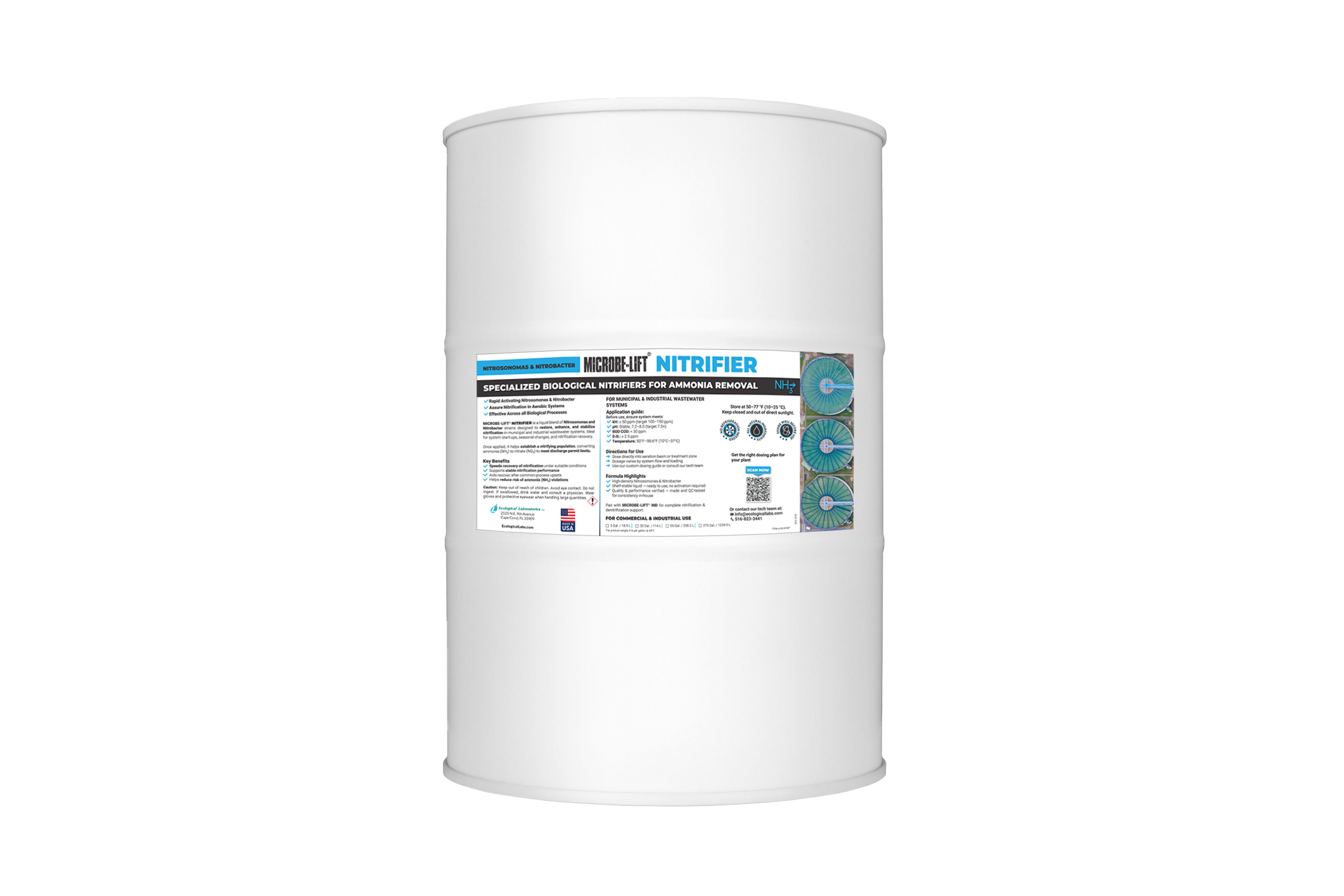 Microbe-Lift Nitrifier 55 gal mockup
